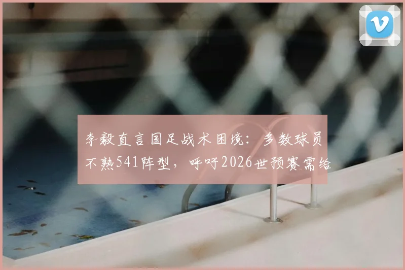 李毅直言国足战术困境：多数球员不熟541阵型，呼吁2026世预赛需给邵佳一更多调整时间